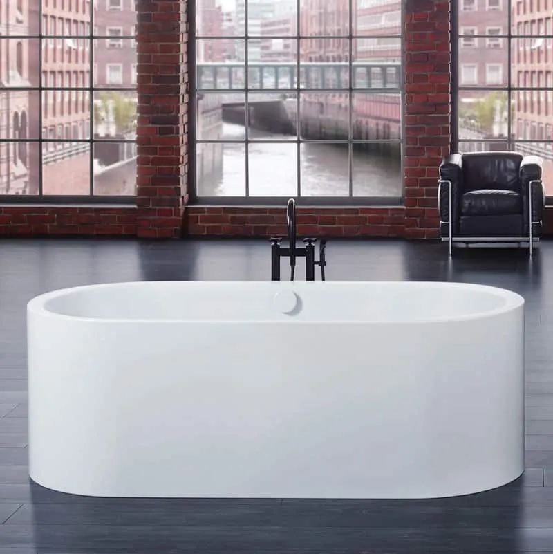 Kaldawei Meisterstuck Centro Duo Oval Vasca Bagno Sala Mostra Pieroni Lucca